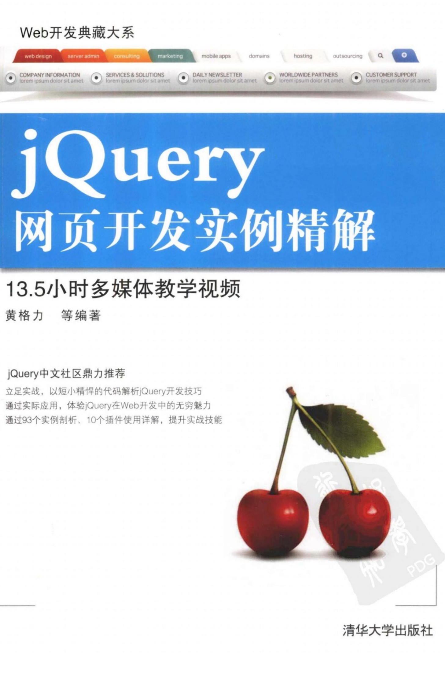 jQuery网页开发实例精解