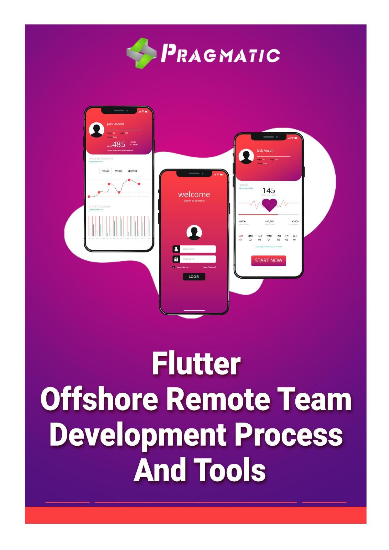 Flutter Offshore Remote Team Development Process And Tools