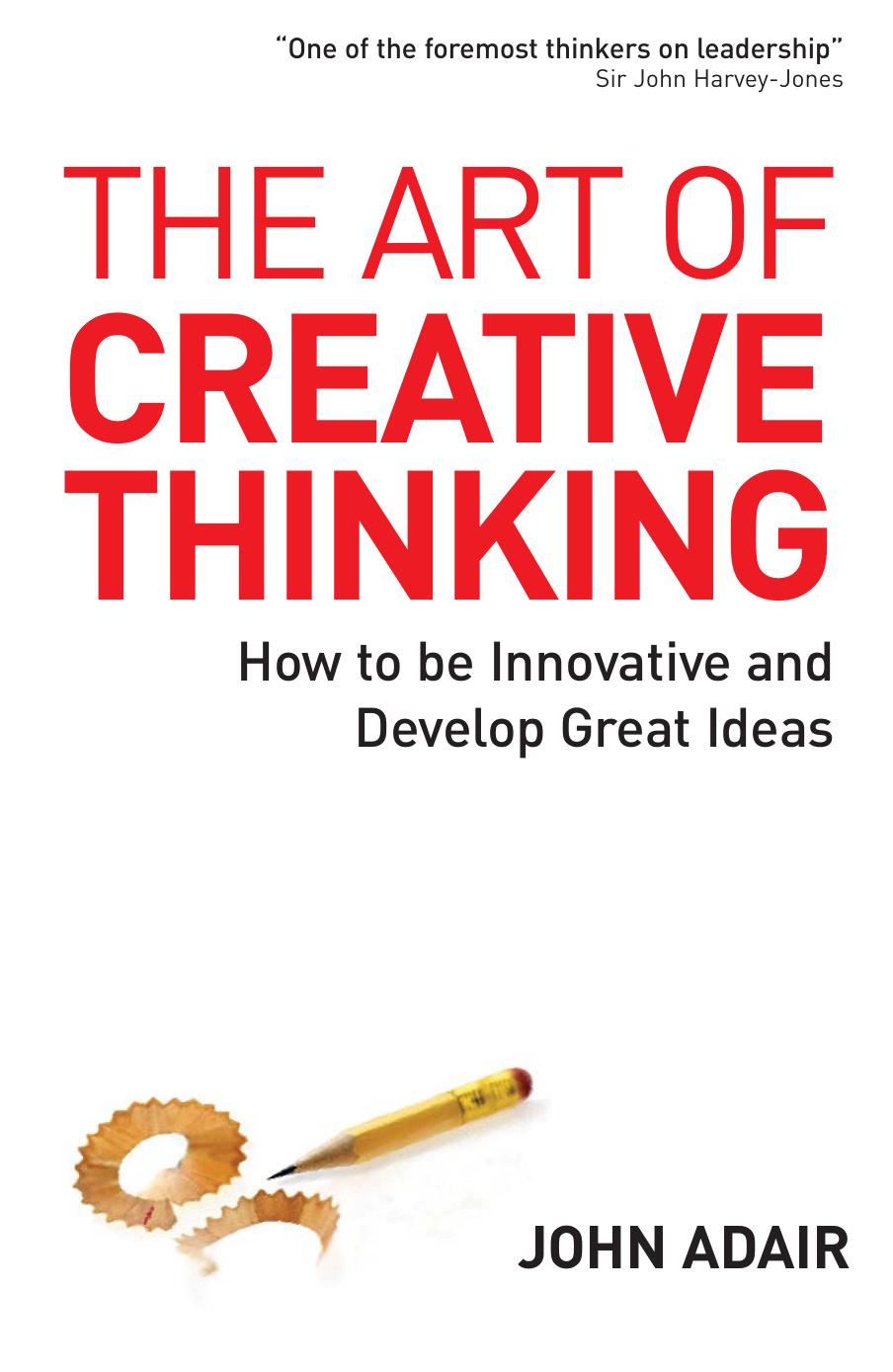 Art of Creative Thinking prelims:Creative Thinking